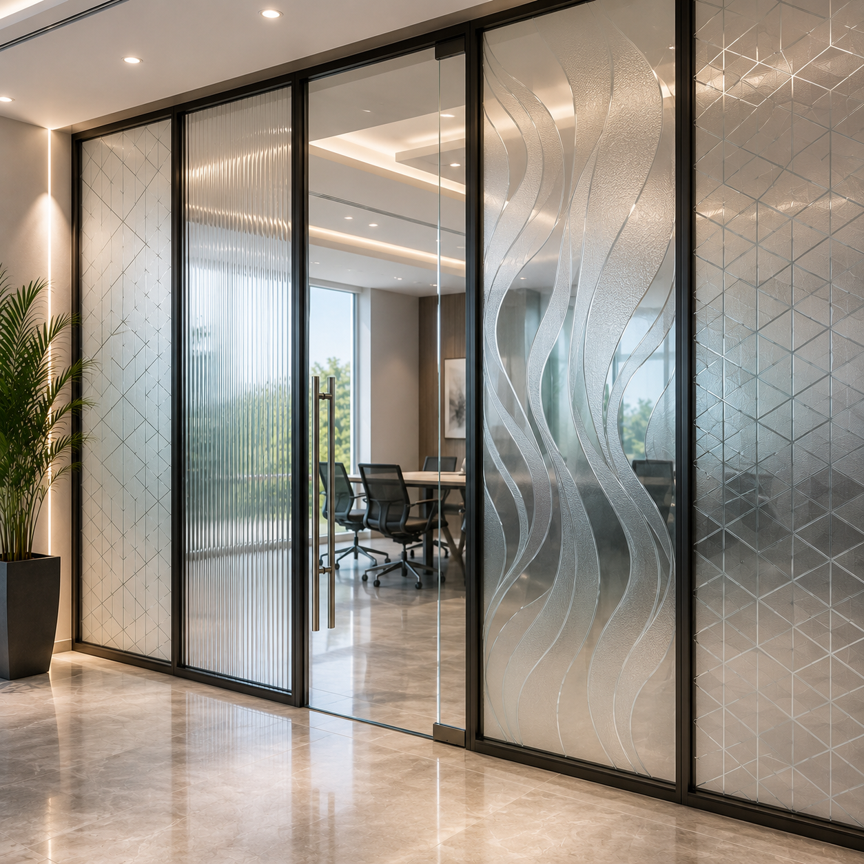 decorative glass solution