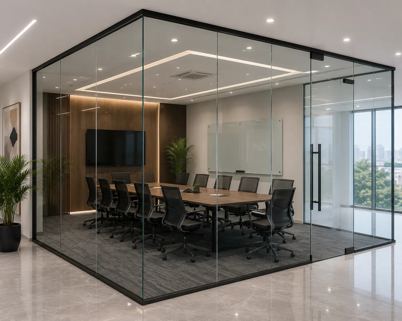 conference room glass