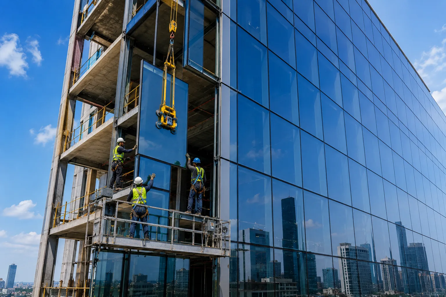 curtain wall glazing
